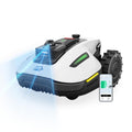 MAMMOTION YUKA mini 2 800 LiDAR Mähroboter ohne Begrenzungskabel für 800m², ohne RTK, 360°3D LiDAR+ KI-Vision,Große RWD für 45% Steigungen, Auto-Mapping,DropMow, 300+ Hinderniserkennung